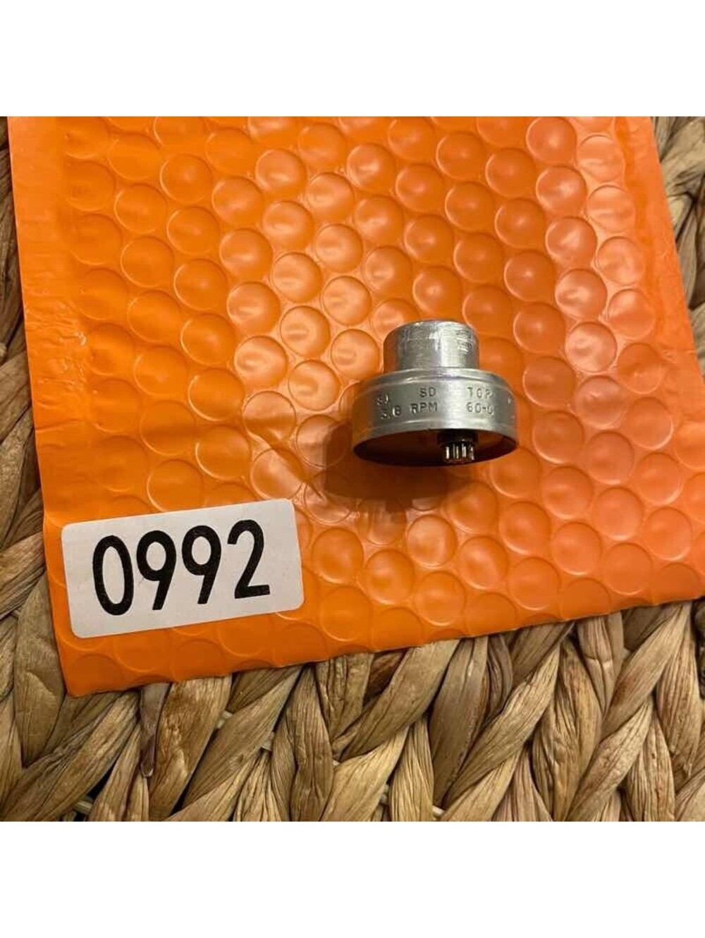 ✅Telechron H-3 Clock Motor Rotor 3.6 RPM Synchronous GE Electric Coil#️⃣0992